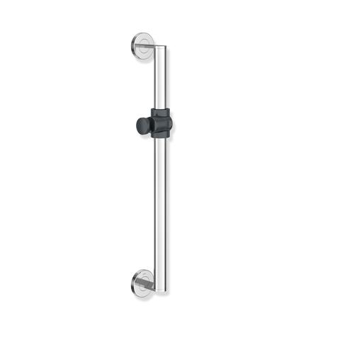 Hewi Brausehalterstange, d:32, L:600 chrom anthrazgr 900.33.00040 92 900330004092