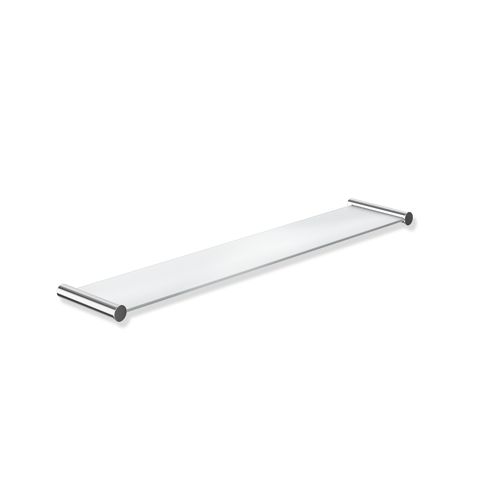 Hewi Ablage Sys 162 verchromt, B:450mm, Glasplatte 162.03.100540 16203100540