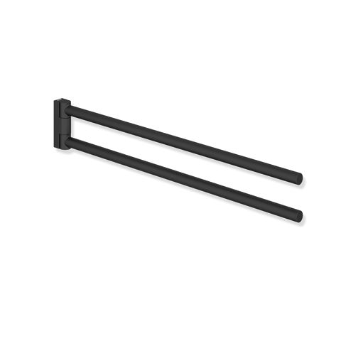 Hewi Handtuchhalter Sys 162, L:445mm Arme schwenkbar schw tma 162.09.10060 DC 1620910060DC