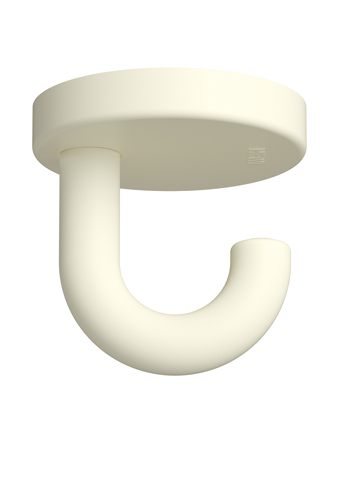Hewi Haken Serie 477, matt, d:50mm als Unterkopfhaken reinweiß 477.90B015 99 47790B01599