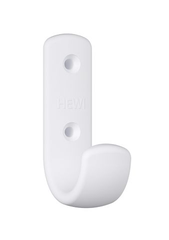 Hewi Garderobenhaken Serie 477, matt, H:75 signalweiß 477.90B060 98 47790B06098