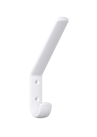 Hewi Garderobenhaken Serie 477,matt, H:165 signalweiß 477.90B070 98 47790B07098