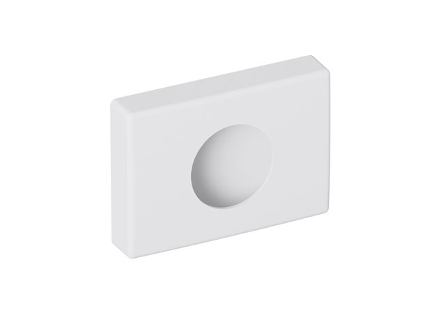Hewi Hygienebeutelspender, matt B:143, H:103, T:27 signalweiß 477.06B750 98 47706B75098