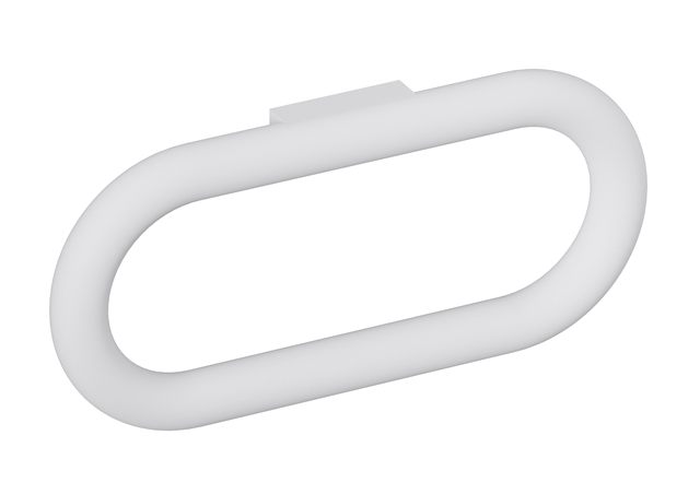 Hewi Handtuchring Serie 477, matt, d:28 schwenkbar signalweiß 477.09B300 98 47709B30098