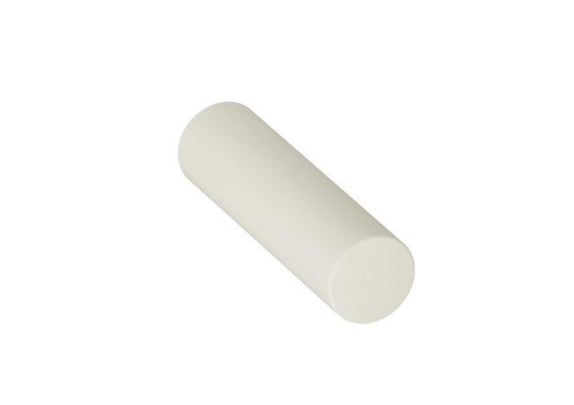 Hewi Reservepapierhalter Serie 477, matt d:33, o.Rosette reinweiß 477.21B300 99 47721B30099