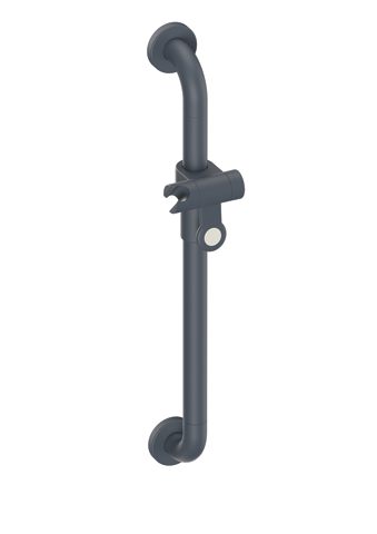 Hewi Brausehalterstange Serie 477, matt AM:800mm, BAM1.1 signalweiß 477.33B110 98 47733B11098