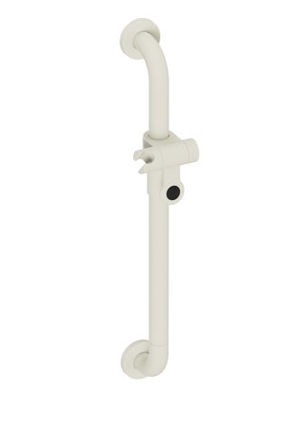 Hewi Brausehalterstange Serie 477, matt AM:600mm, BAM1.1 reinweiß 477.33B120 99 47733B12099