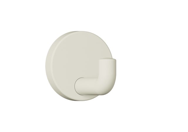 Hewi Wandhaken Serie 477, matt, d:60mm reinweiß 477.90B045 99 47790B04599