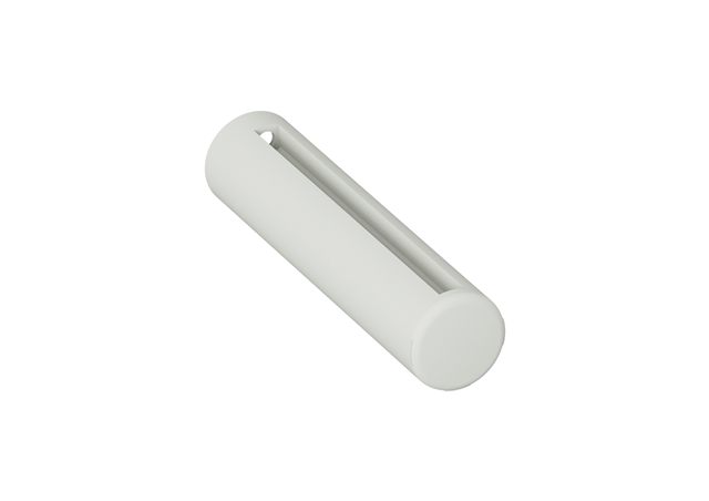 Hewi Glasplattenhalter Ser 477, matt, f. 8mm-Glasplatten lichtgrau 477.03B500 97 47703B50097