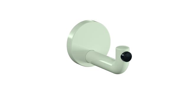 Hewi Wandhaken Serie 477 d:70mm Türpuffer schwarz reinweiß 477.90.035 99 4779003599