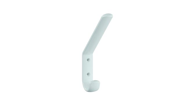 Hewi Garderobenhaken Serie 477, H:165mm signalweiß 477.90.070 98 4779007098