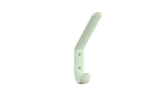 Hewi Garderobenhaken Serie 477, H:165mm reinweiß 477.90.070 99 4779007099
