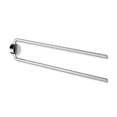 Hewi HH Sys 815 zweiarmig, 425mm schwenkbar, Chrom, Klebebefestigung 815.09.11140 8150911140