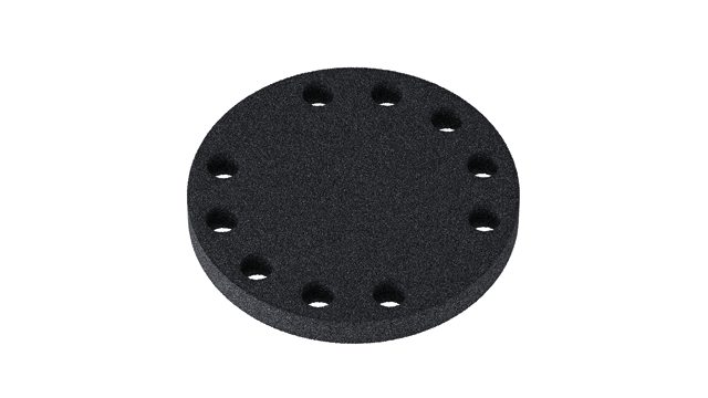 Hewi Dichtronde für 900,801,805C, Set 10 Stahlrosette, Lochbild 10 Bohrungen 66779 66779