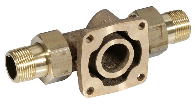 Resideo Honeywell Rotatable connector piece f F74CS / FN74CS Reverse rinsing fine filter DA74C red brass 1 1/4 inch A DA74C-1 1/4A DA74C-1 1/4A
