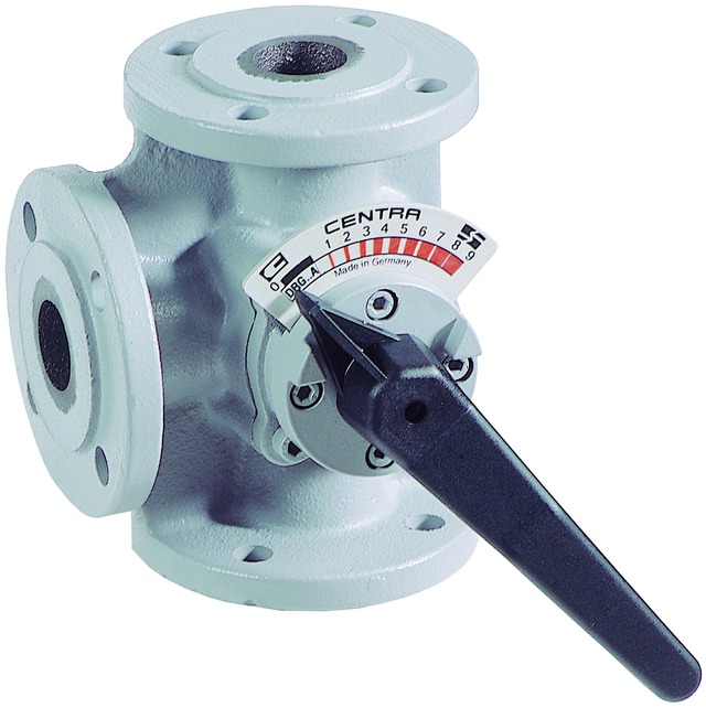 Resideo Honeywell 3Wege-Flanschenm. Centra-DR GG 20 grau PN 6 gerade DN 40 DR40GFLA  DR40GFLA
