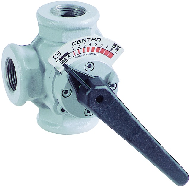 Resideo Honeywell 3Wege-Muffenmischer Centra-DR GG 20 grau PN 6 gerade DN 25 DR25GMLA  DR25GMLA