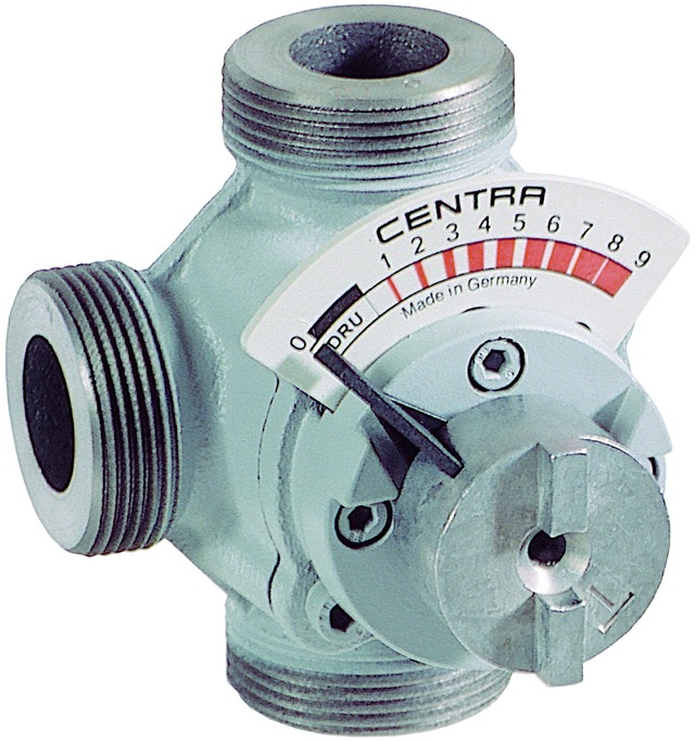 Resideo Honeywell 3Wege-Universalmischer Centra-DRU GG 20 grau PN 10 DN 25 Kvs-Wert 2 5 DRU25-2.5  DRU25-2.5