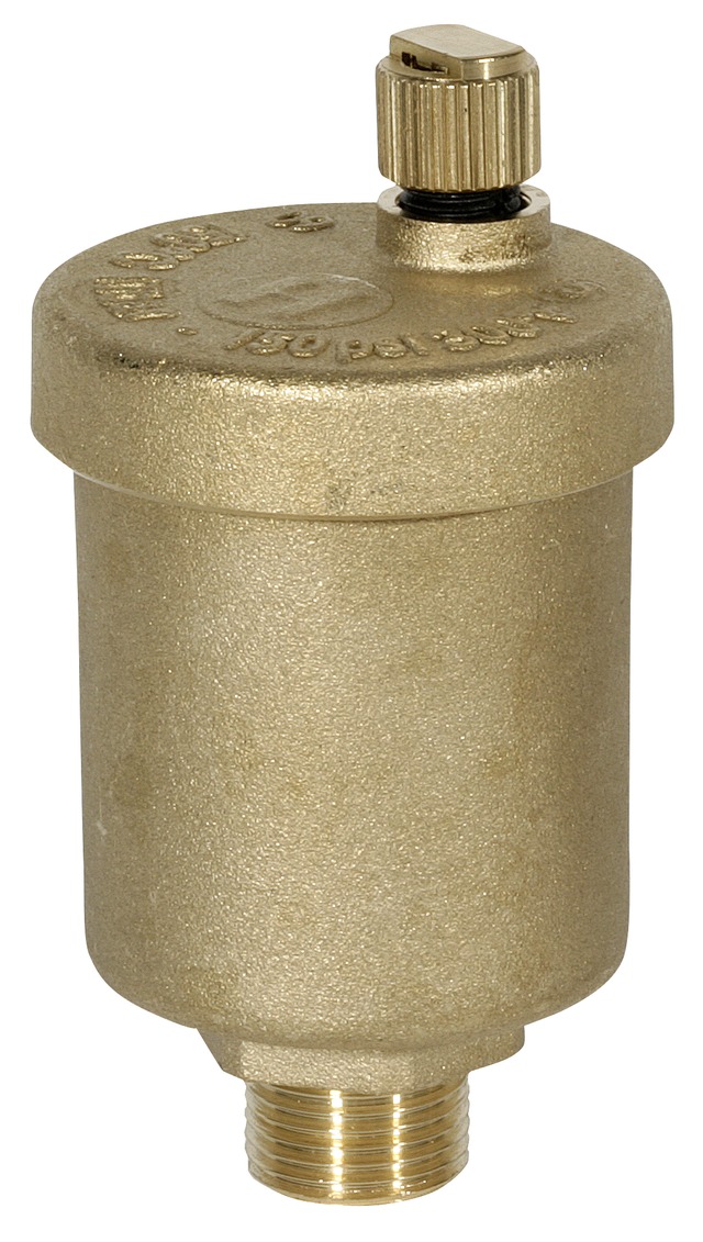 Resideo Honeywell Automatic air vent E121 Standard version, brass, connection size R 1/2 inch A E121-1/2A E121-1/2A