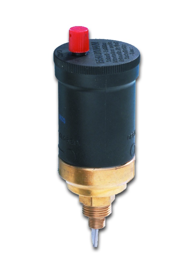 Resideo Honeywell Automatic air vent with integrated shut-off and leak protection EA122 Brass Connection sizes G 1/8 and G 3/8 AA EA122-AA EA122-AA