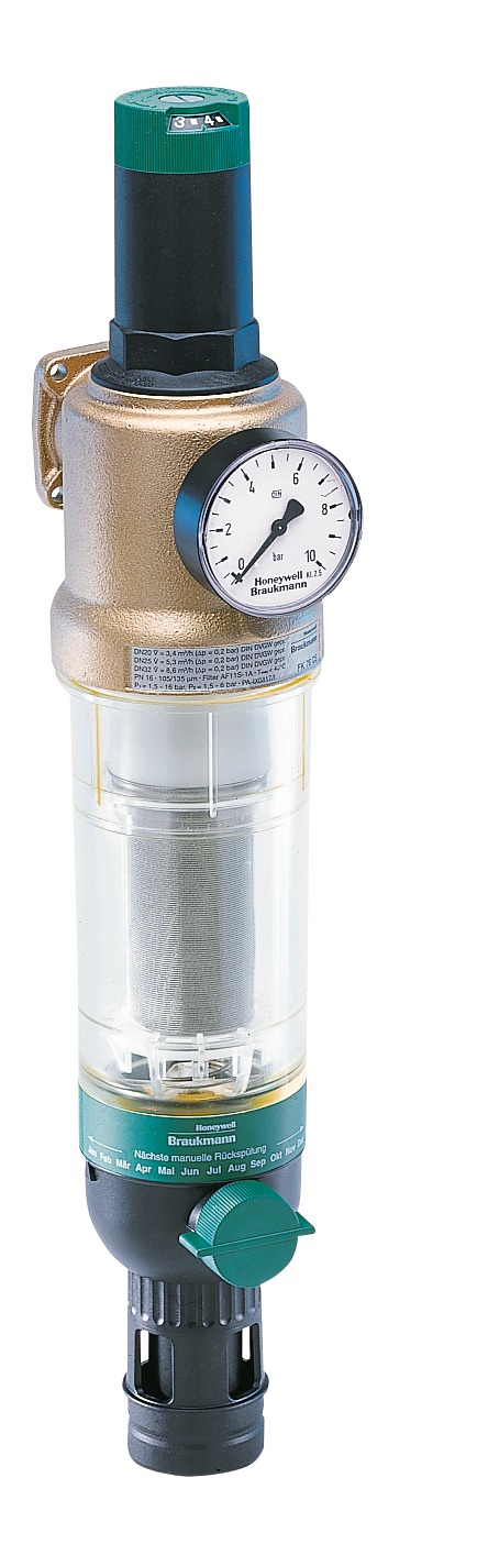 Resideo Honeywell Retrofit reverse rinsing filter combination for connector flange, FKN76CS RG 1 inch A FKN76CS-1A FKN76CS-1A