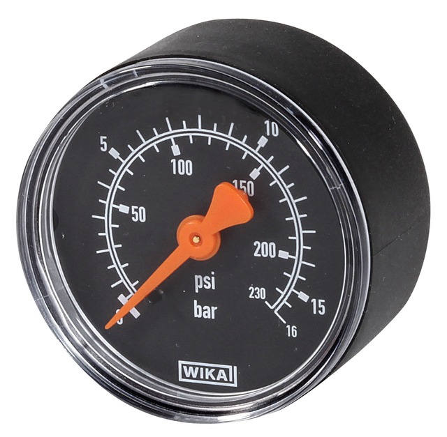 Resideo Honeywell Manometer M74CS Teilung 0-16 bar Anschluß R1/4 Zoll M74CS-A16