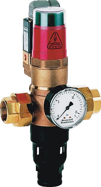 Resideo Honeywell Rohrtrenner R295SA EA2 mit Magnetventil Rotguss B 1 1/4 Zoll R295SA-11/4B  R295SA-11/4B