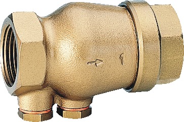 Resideo Honeywell Controllable anti-pollution check valve EA type, add-on for pressure reducing valves and filters, RV277 f Backflow preventer RV280 Brass A 1/2 inch RV280-1/2A RV280-1/2A