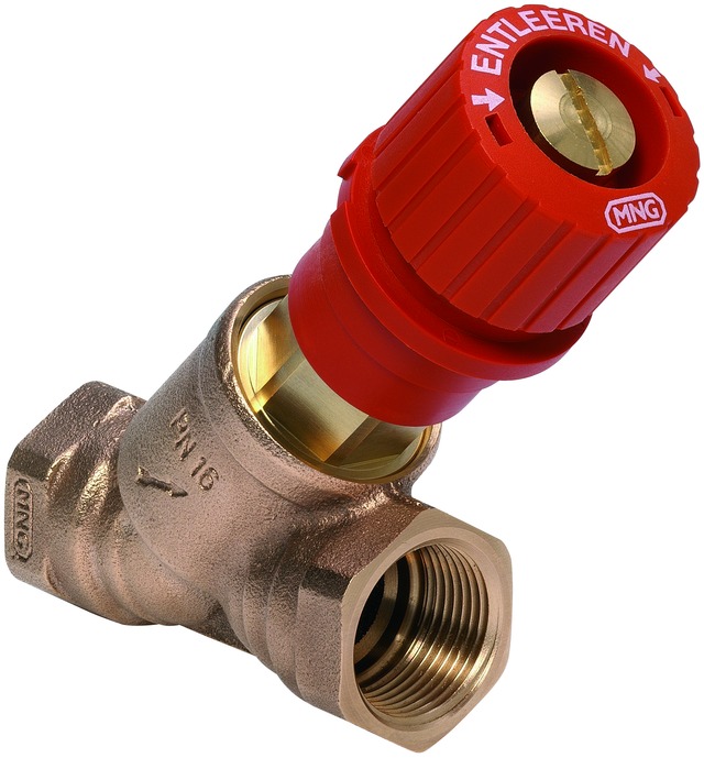 Resideo Honeywell Strangabsperrventil Kombi-3-Plus Rotguss Muffe DN 10 V5000Y0010 V5000Y0010