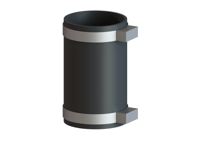 Kessel Elastic union joint for hoses Ø 110 DN 100 KE28663 for PE- and SML-pipes 28663