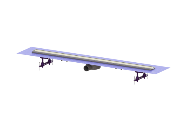 Kessel Shower channel KE45600.67 LINEARIS Compact DN50 horizontal, L=1150 45600.67