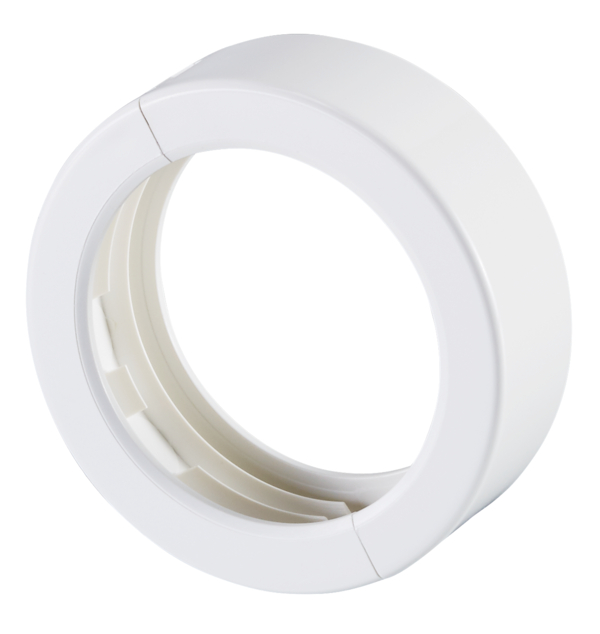 Oventrop Anneau déco pour têtes thermostatiques blanc, jeu de 5 pièces 1011393