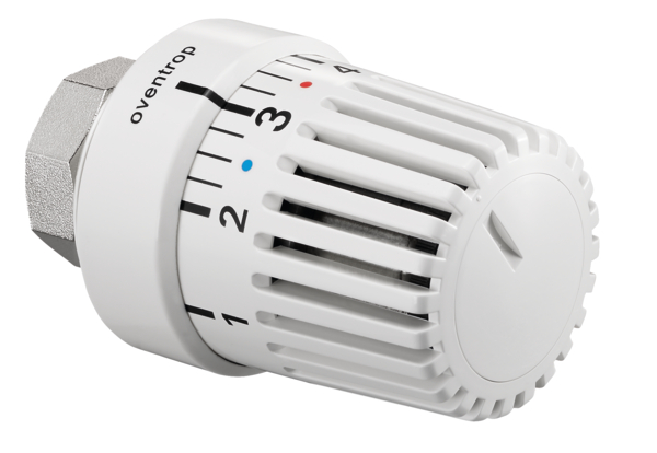 Oventrop Tête thermostatique Uni LH M 30 x 1,5, 8-38 °C, 1-7, bulbe liquide, blanc 1011488