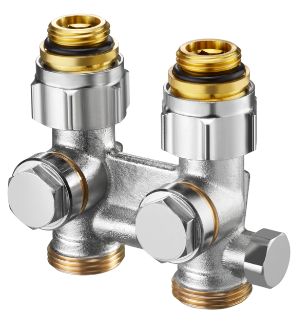 Oventrop Raccord Multiflex F, droit ZBU, filetage mâle G ½ x eurocône G ¾ 1015993