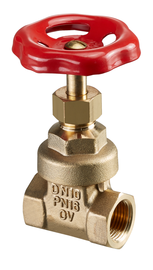 Oventrop Gate Valve DN25 1  internal thread PN16 brass standard model 1040008