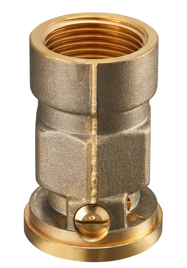 Oventrop Clapet ATS SVI DN 32, filetage femelle G 1 ¼, écrou avec filetage femelle G 2, PN 10, laiton 1070210