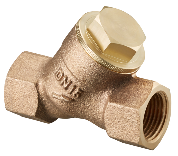 Oventrop Strainer DN40 1 1/2 internal thread PN25 screen insert 0.6 bronze 1120012