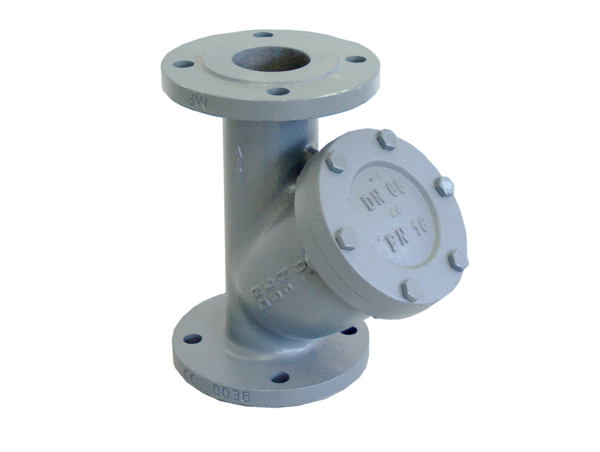 Oventrop Filtre avec brides selon EN 1092-2 PN 16 DN 50, corps et couvercle en fonte grise, taille des mailles 1,5 mm 1122050