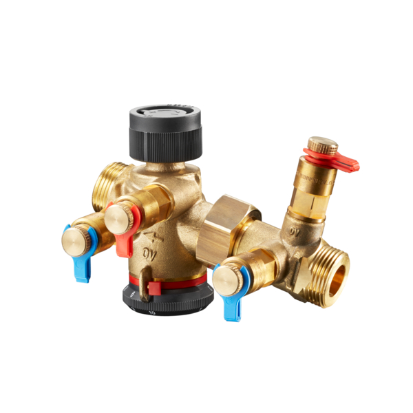 Oventrop Regulierventil  Cocon QTZ  DN20, 150-1050 l/h, AG flachd. mit MV 1144566