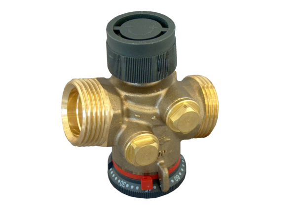 Oventrop Control valve Cocon QTZ , without measuring valves, DN10, G 1/2 external thread, 90-450 l/h 1145663