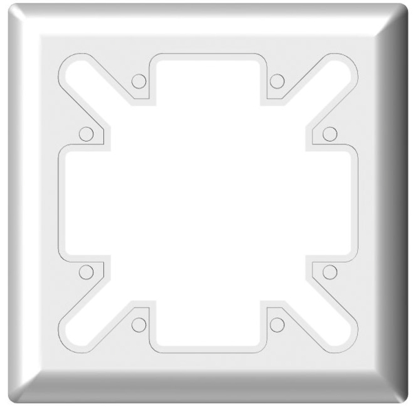 Oventrop Montageplatte System Feller für  R-Tronic  1150693