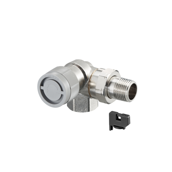 Oventrop Dynamic Thermostatic valve QV DN15 Angle angle left 1183362