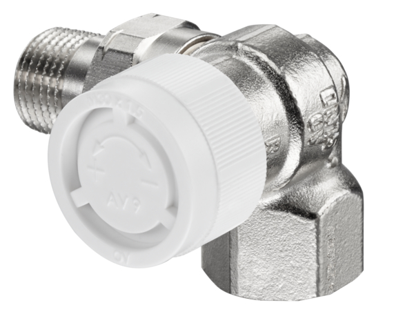 Oventrop Thermostatic valve AV9 DN15 1/2 PN10 Angle angle right 1183473