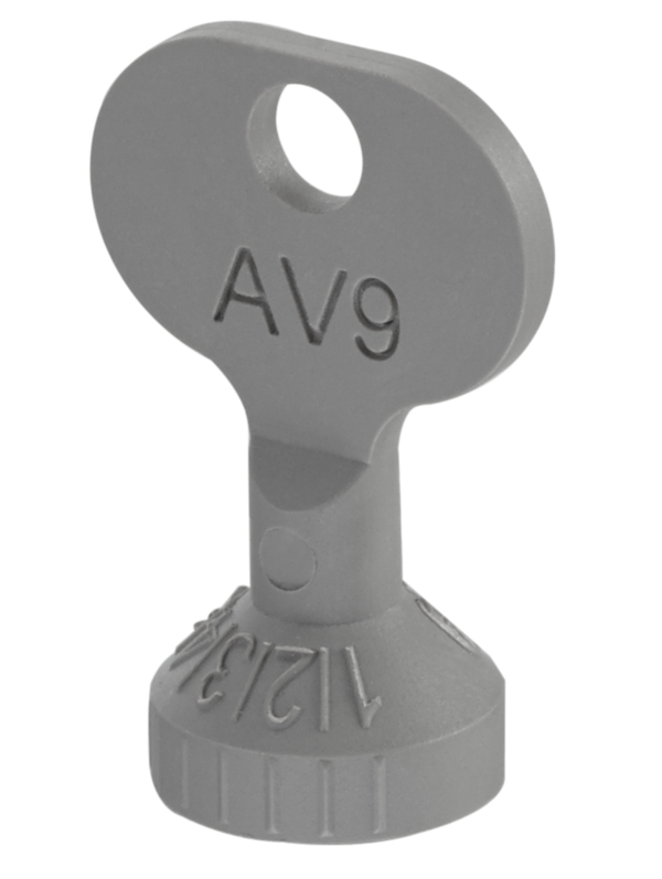 Oventrop Clé de préréglage pour robinets thermostatiques AV 9, ADV 9, RFV 9, CV 9 et E 1183962