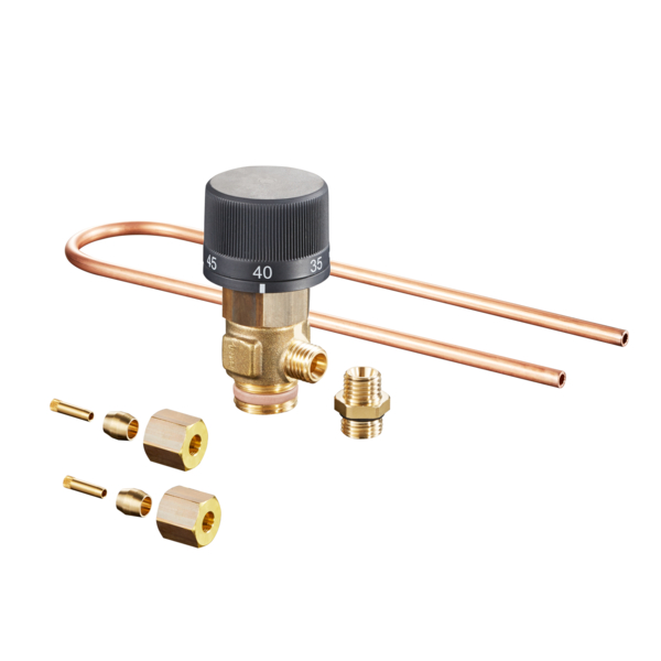 Oventrop Temperaturvorhalte-Regelset für Regudis W-HTU/TU montagefertig 1341088