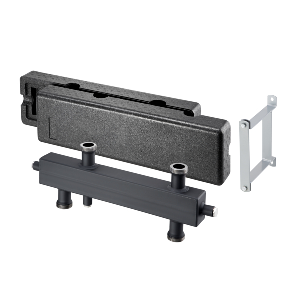 Oventrop Hydronic header/distributor combination with Insulation DN25 connection G 1 1/2 external thread 1351590