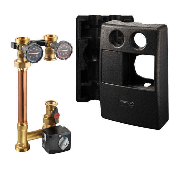 Oventrop Connection system Regumat M3-180 DN32 without pump with Insulation 1355275
