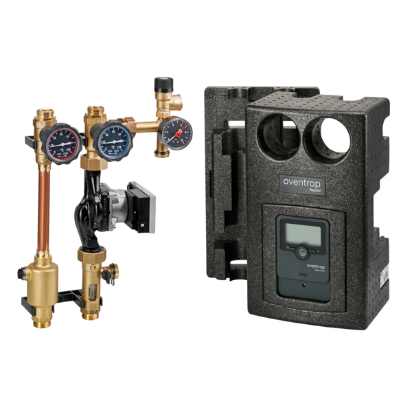 Oventrop Station solaire Regusol ELH-180-RC DN 25, Wilo PARA ST 25-180/7-50/iPWM, 2 - 15 l/min, 6 bar 1360862