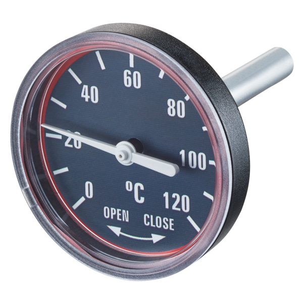 Oventrop Thermomètre pour stations «Regusol» fabriquées à partir de 2016 bleu 1364189