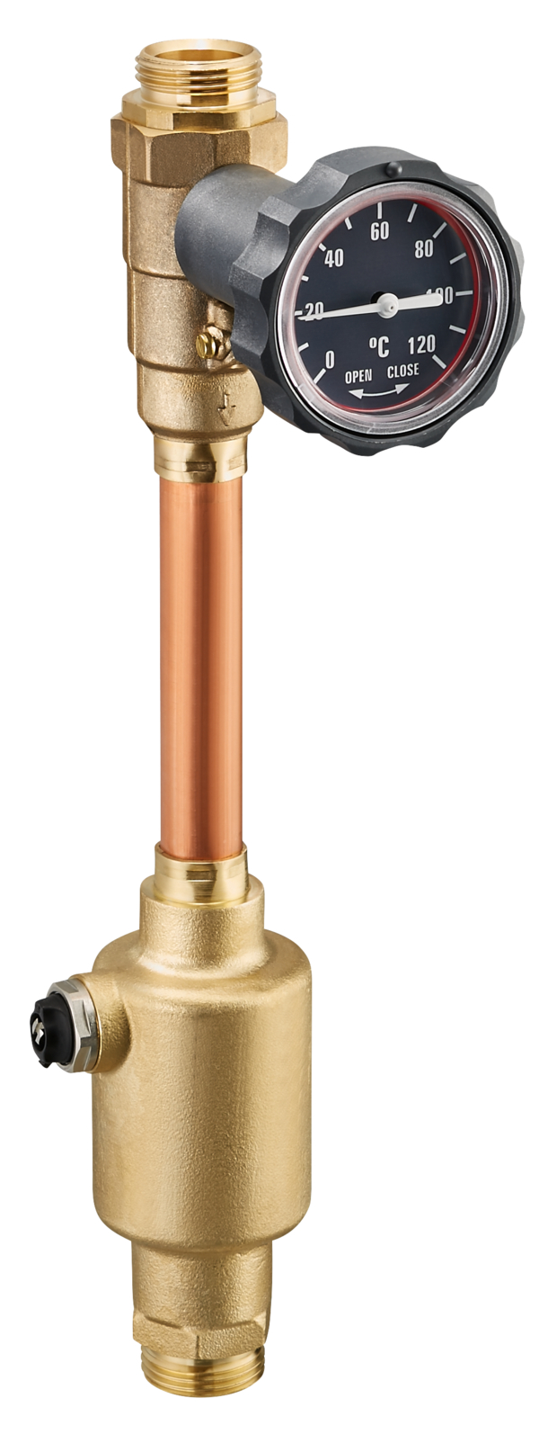 Oventrop Colonne de purge «Regusol» DN 25 pour stations «Regusol-180» fabriquées à partir de 2015 1364194